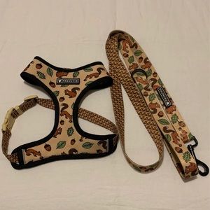 Frenchie Bulldog Squirrel Harness & Leash